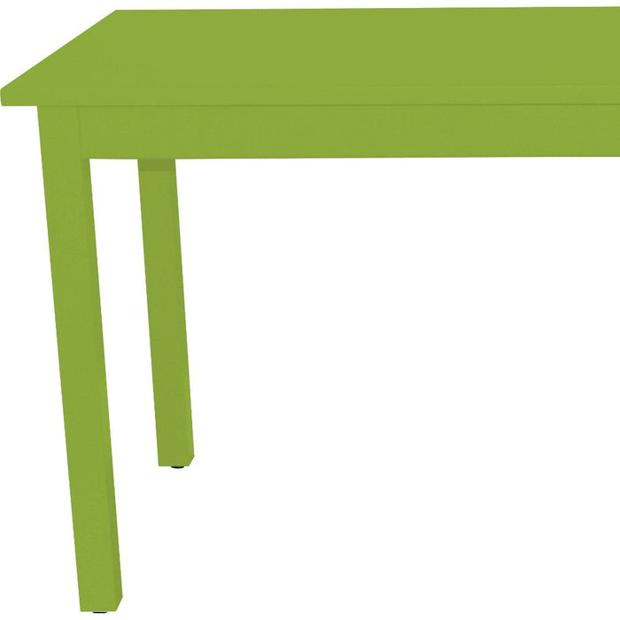 48" Solid Wood Dining Table - Chartreuse