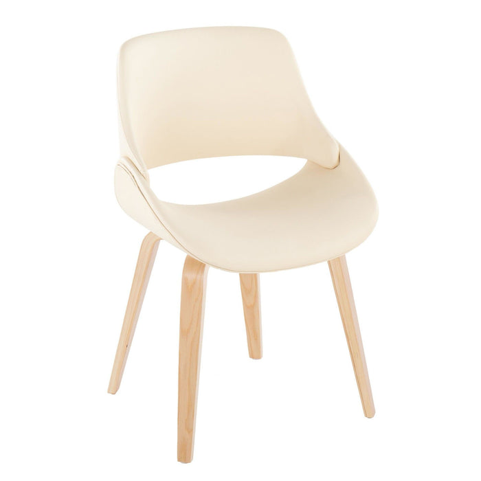 Fabrico - Chair (Set of 2) - Beige Legs