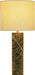 Meridian Furniture Titan textured fabric table lamp with cylindrical shade on a bedside table, modern lighting decor.