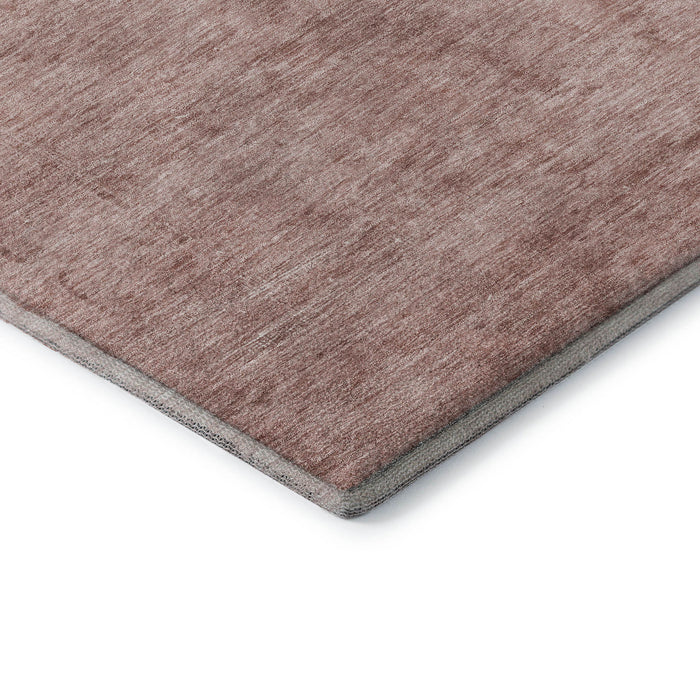 10' X 14' Oriental Washable Area Rug With UV Protection (695942) - Blush / Pink