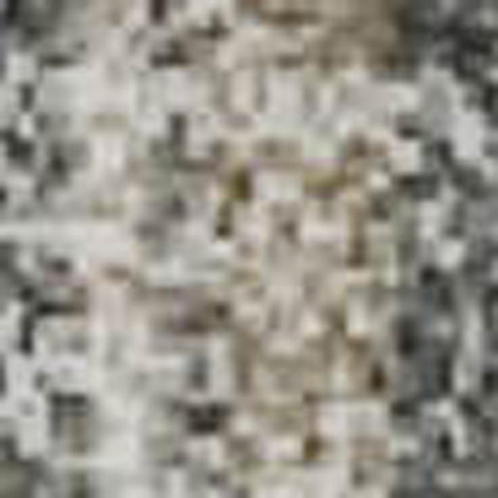 10' X 14' Abstract Washable Area Rug With UV Protection (705557) - Coffee / Blue