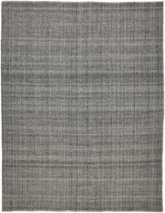 9' x 12' Hand Woven Area Rug - Gray
