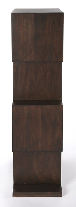 Three Tier Bookcase - Dark Brown