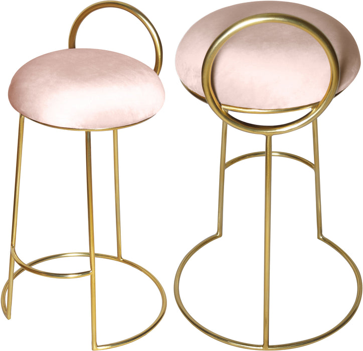 Ring - Counter Stool with Gold Legs