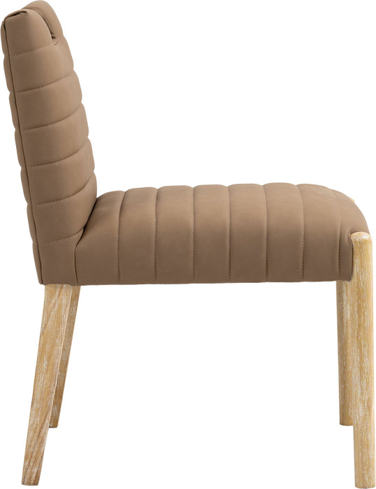 Aimee - Dining Side Chair (Set of 2) - Light Brown Legs