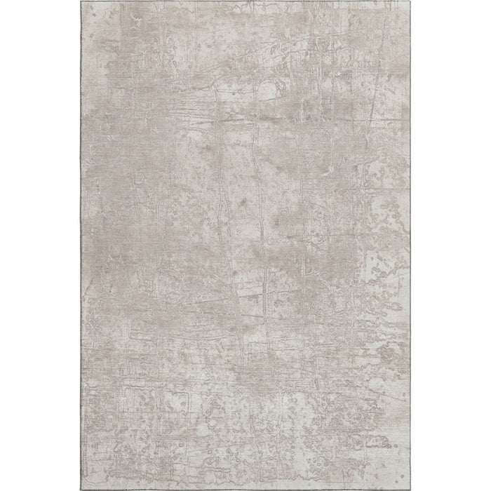 10' X 14' Abstract Washable Area Rug With UV Protection (649036) - Ivory / Cream