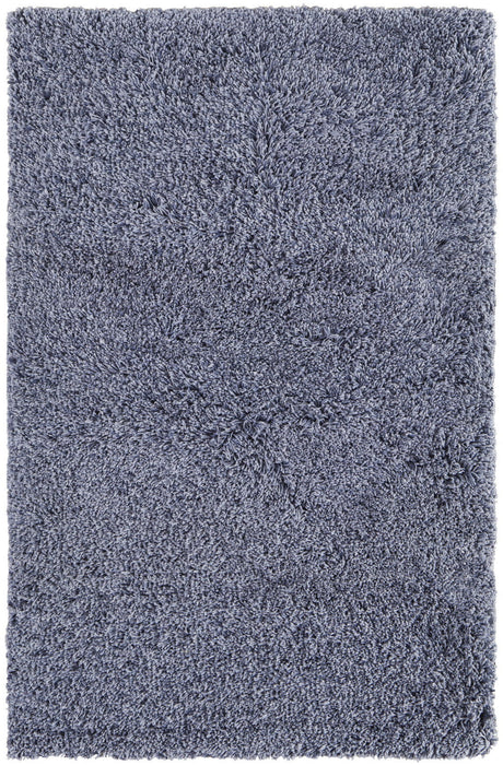 10' x 14' Shag Hand Tufted Area Rug - Blue