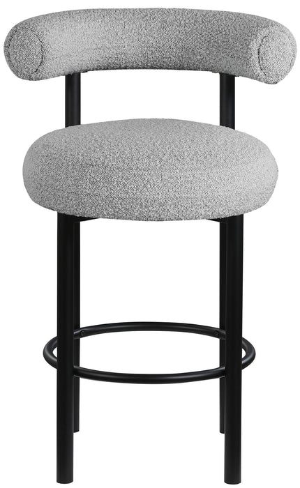 Bordeaux - Stool With Black Legs (Set of 2)