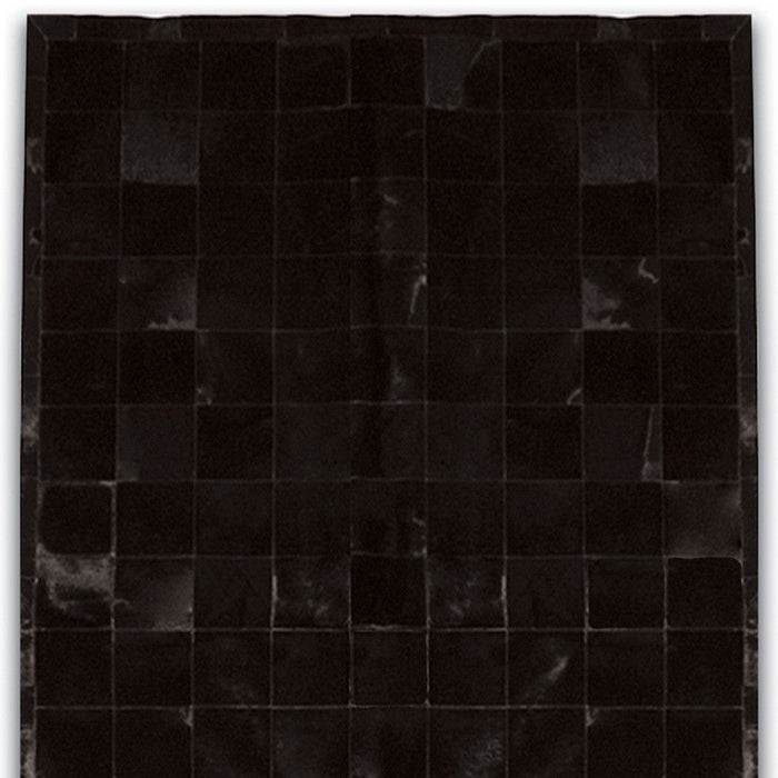 8' X 10' Cowhide Patchwork Area Rug (544469) - Black