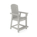 Giga Adirondack style counter chair made of durable HDPE poly lumber, ideal for dining, patio, and garden seating.