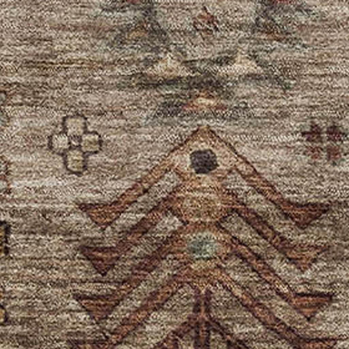 10' X 14' Southwestern Washable Area Rug With UV Protection (716455) - Brown / Gray