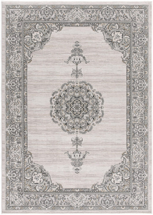 8' x 11' Oriental Area Rug - Cream