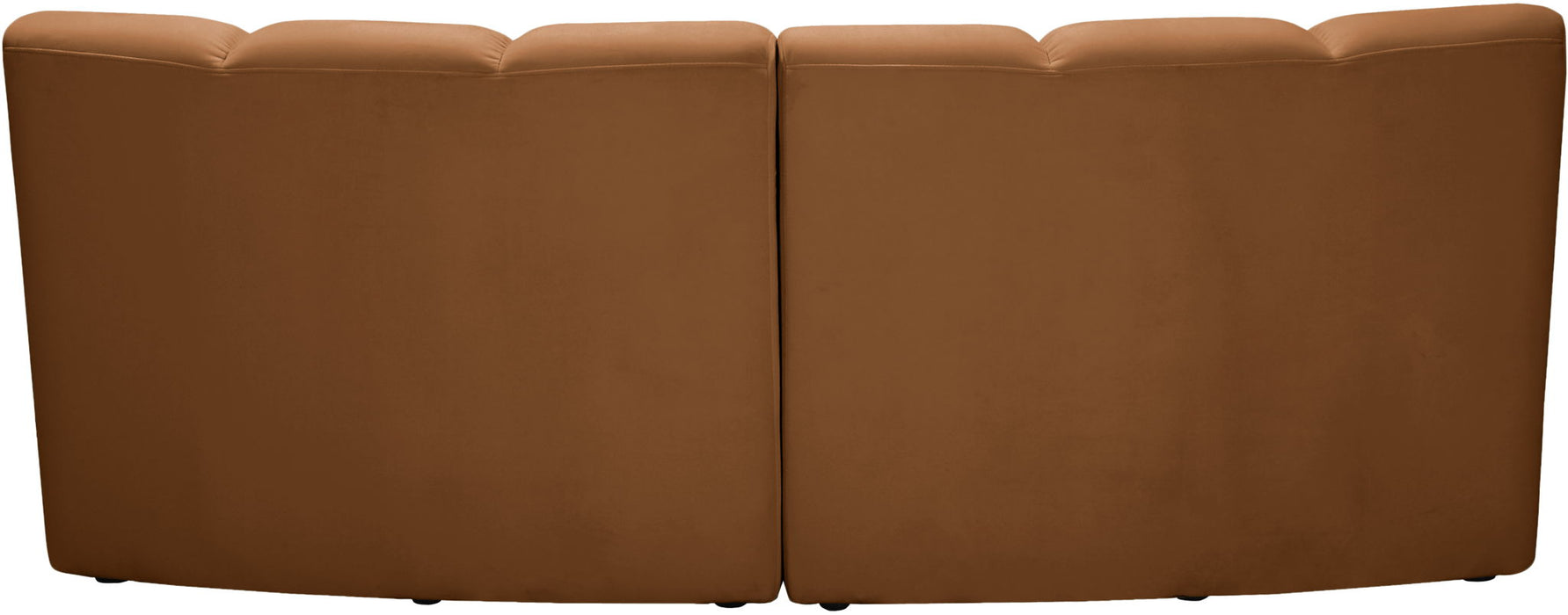 Infinity - 2 Piece Modular Sectional - Saddle