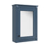 Giga wall-mounted bathroom medicine cabinet with mirror for over toilet storage, featuring a sleek design and functional interior.