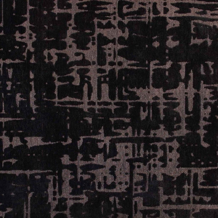 8' X 11' Abstract Washable Area Rug (548685) - Black / Gray