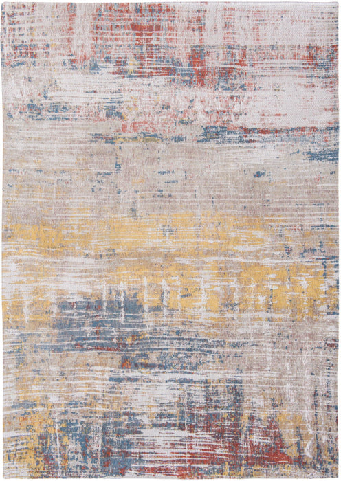6' x 8' Abstract Non Skid Area Rug - White