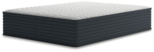 California King Sierra Sleep Hybrid 1400 mattress in white, showing plush surface and supportive design for comfortable sleep.