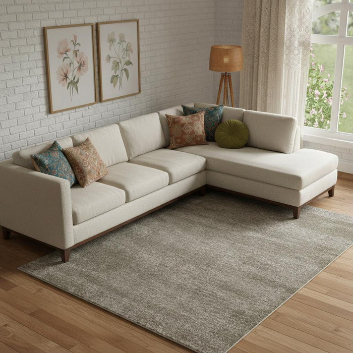 9' X 12' Abstract Area Rug (722157) - Blue / Ivory