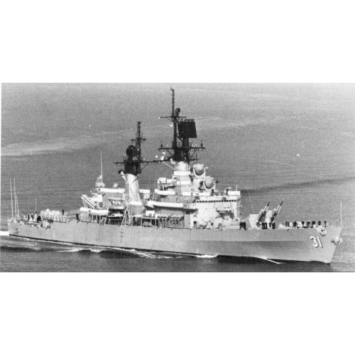 Hand Painted Model Boat (624305) - Gray