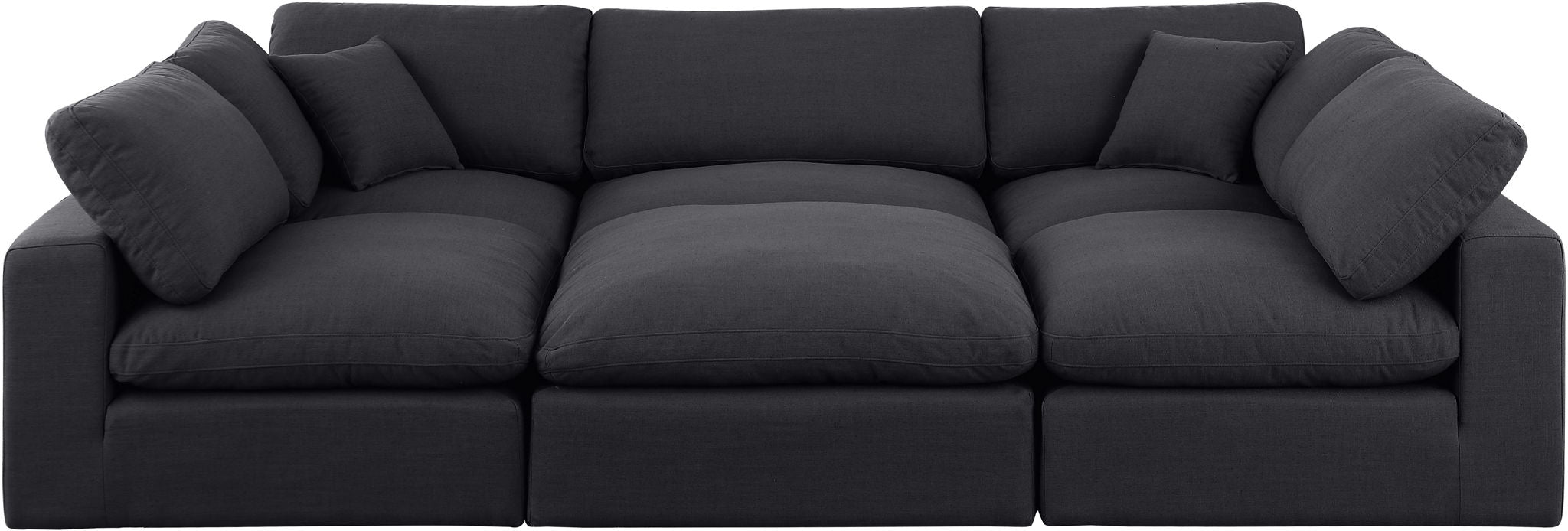 Comfy - 6 Piece Linen Sectional