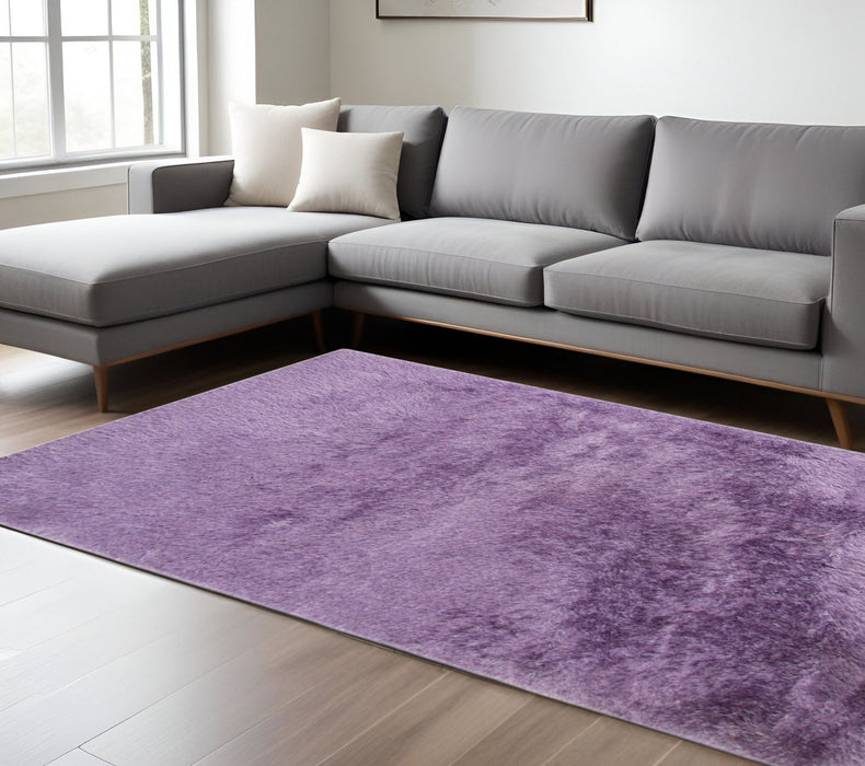 9' X 14' Area Rug - Purple