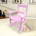 Giga children's indoor/outdoor rocking chair for kids, durable wooden design with a smooth rocking motion and colorful finish.