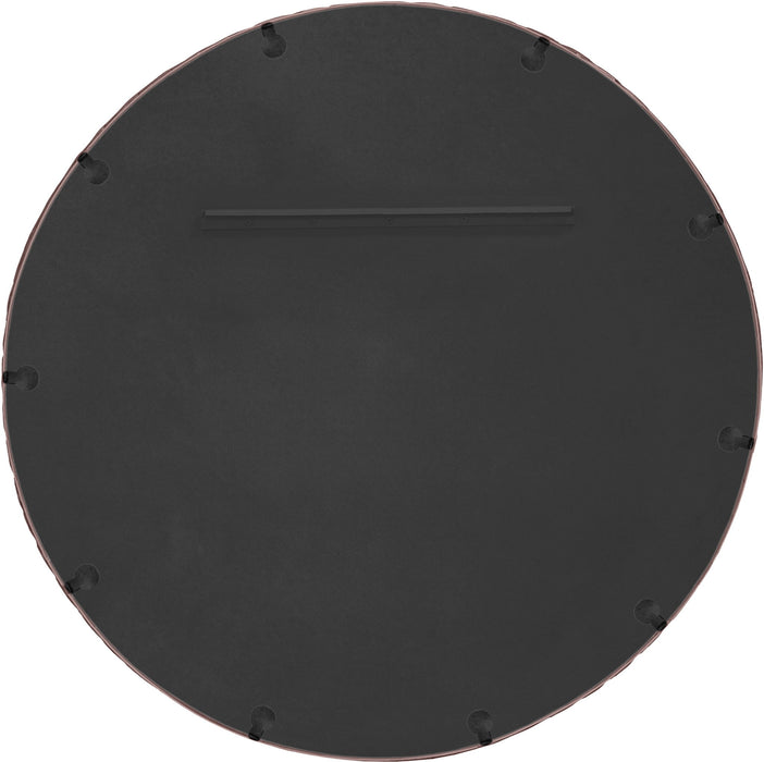 Hammer - Round Iron Mirror