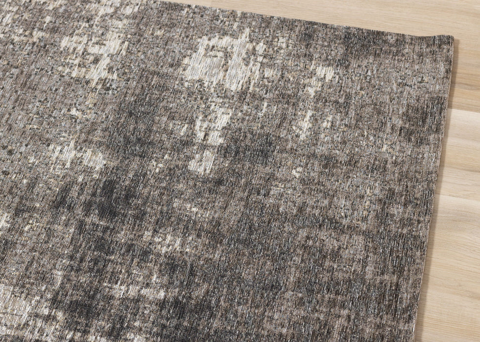 8' X 11' Abstract Area Rug (661304) - Gray / Off White