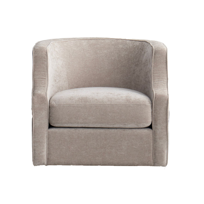 Fabric Upholstered Arm Chair - Beige