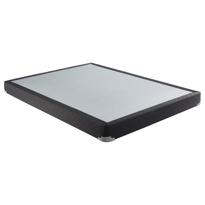 Mercer - Twin Long Low Profile Box Spring Foundation - Gray