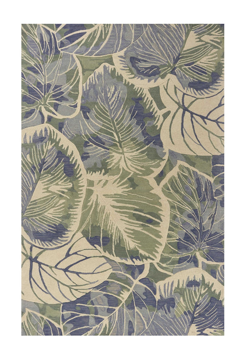 9' x 12' Wool Handmade Area Rug - Blue