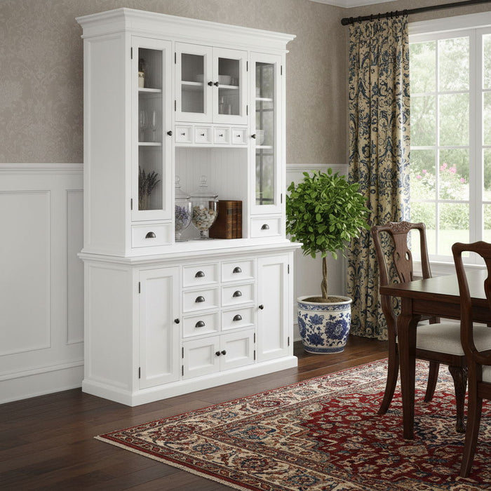 Classic Kitchen Hutch - White