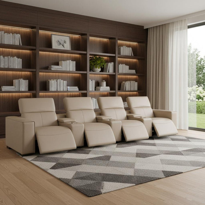Dacre Round Engineered Wood Top Coffee Table Greige