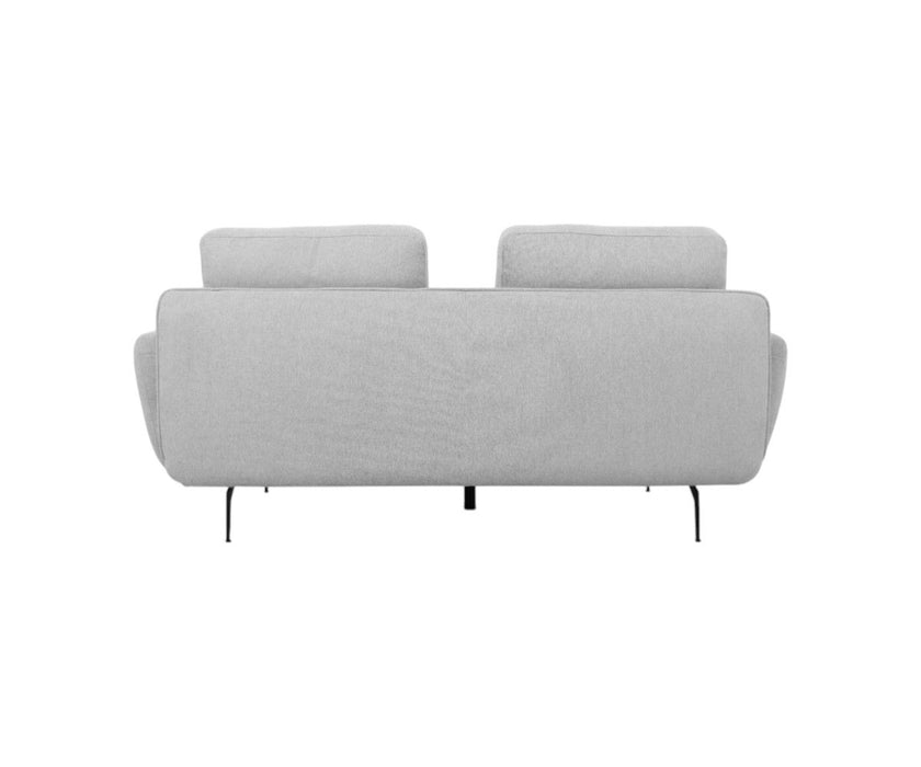 Contempo, Retro Loveseat - Light Gray