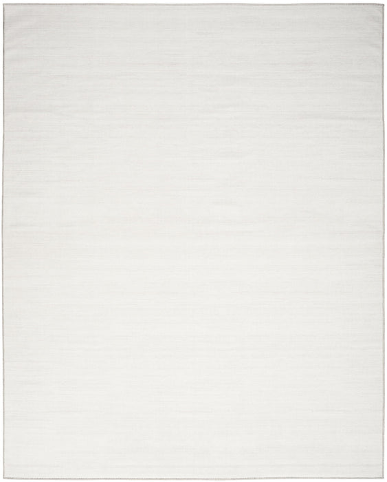 6' X 9' Abstract Washable Area Rug (552552) - Ivory / Gray