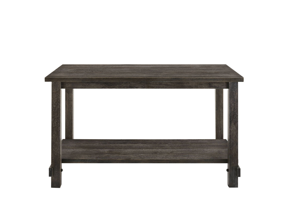 60" Wood Dining Table - Gray