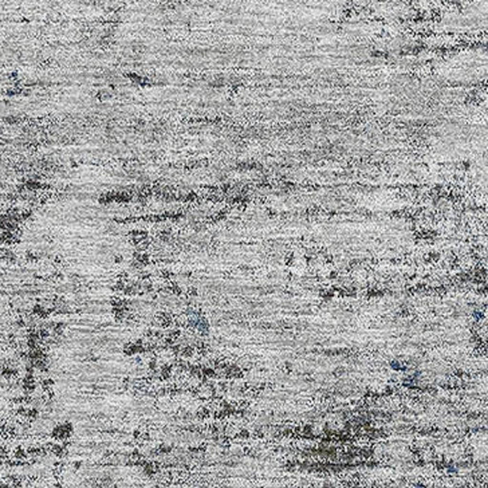 10' X 14' Abstract Washable Area Rug With UV Protection (675648) - Gray / Silver