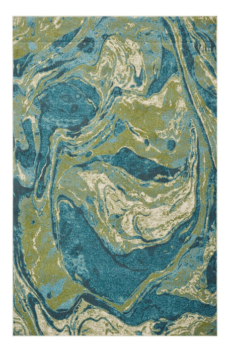 8.3' x 10.2' Shag Area Rug - Multicoloured