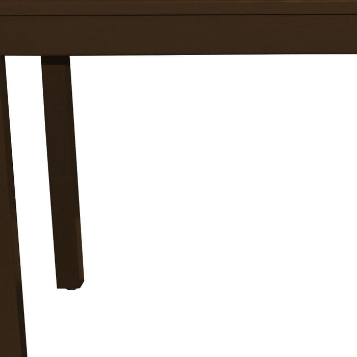 48" Solid Wood Dining Table - Coffee