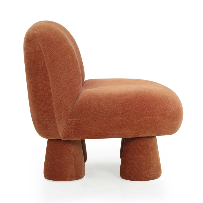 Stomp - Upcycled Chenille Accent Chair