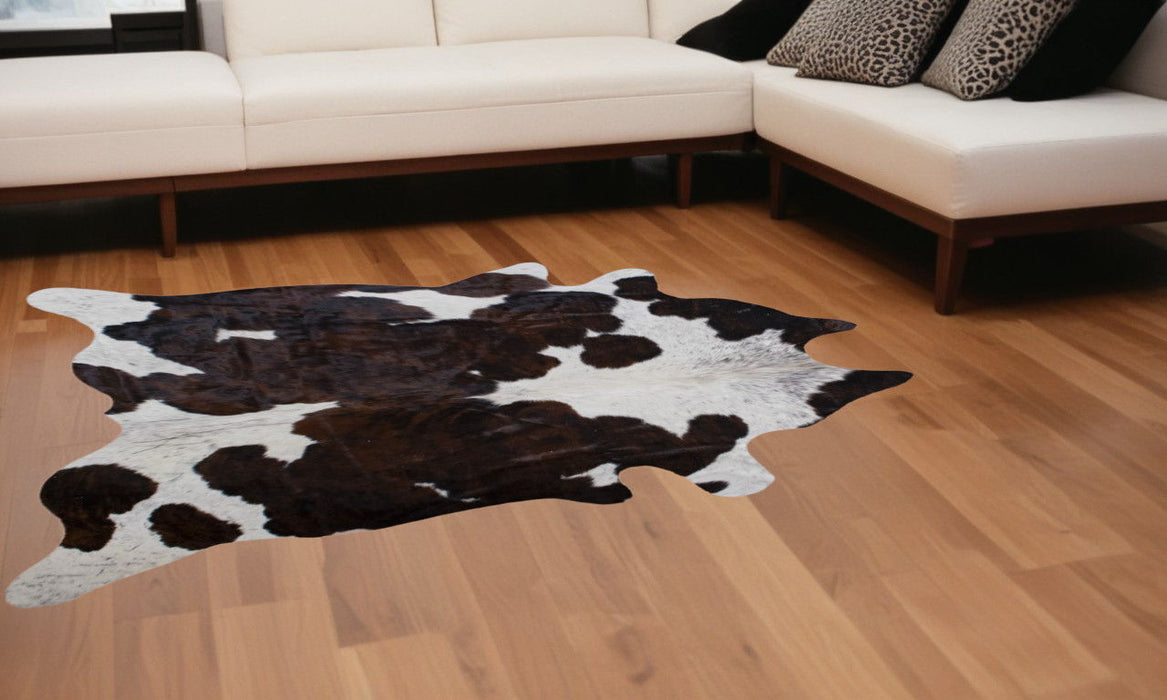 72" x 84" Cowhide Rug - Tricolor
