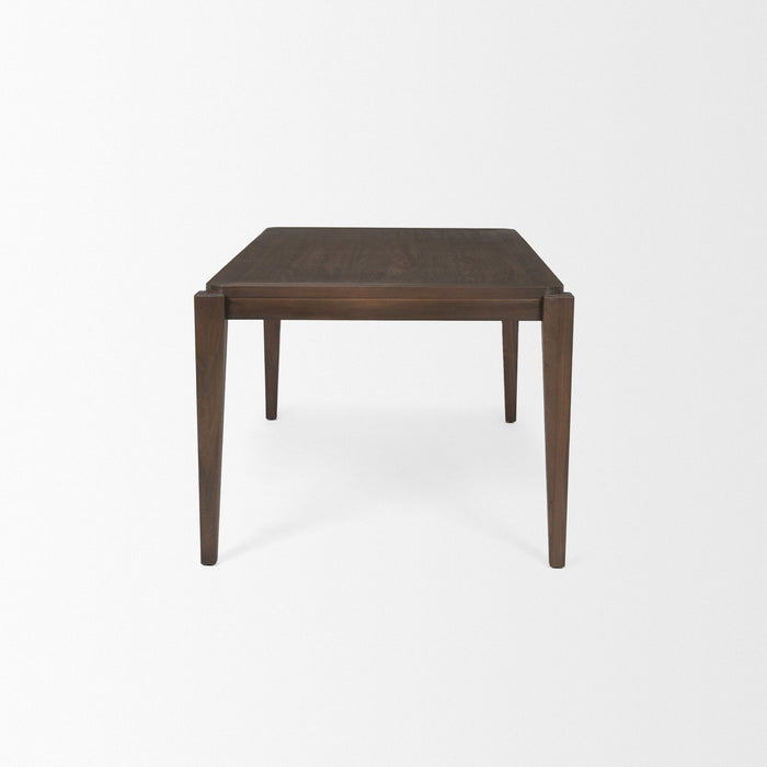 72" Wood Dining Table - Brown