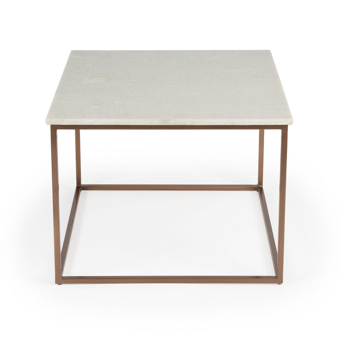 Coffee Table - Marble And Metal