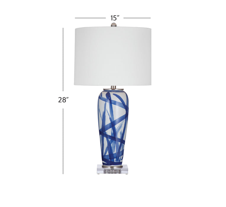 Rianna - Table Lamp - Blue