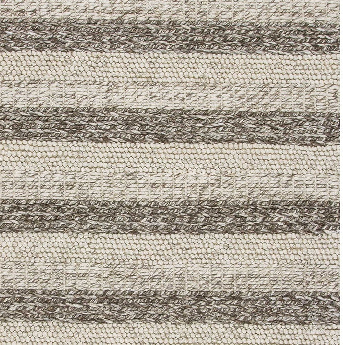 9' x 13' Wool Area Rug - Gray Or White