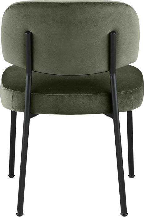 Zarelle - Performance Fabric Upholstered Dining Chair (Set of 2)