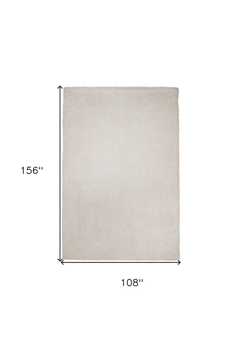 9' x 13' Hand Woven Area Rug - Ivory