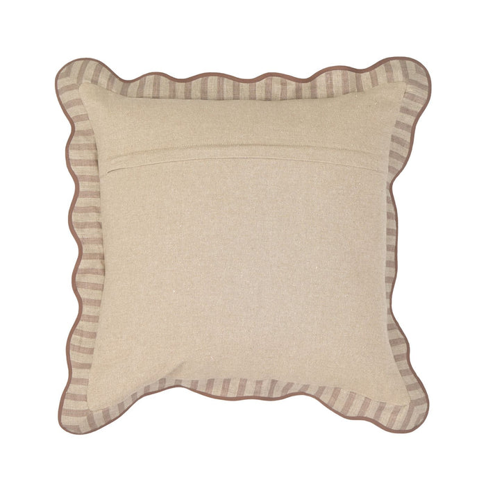 TOV Furniture striped accent cushion pillow with colorful woven fabric and decorative striped pattern for stylish home decor.