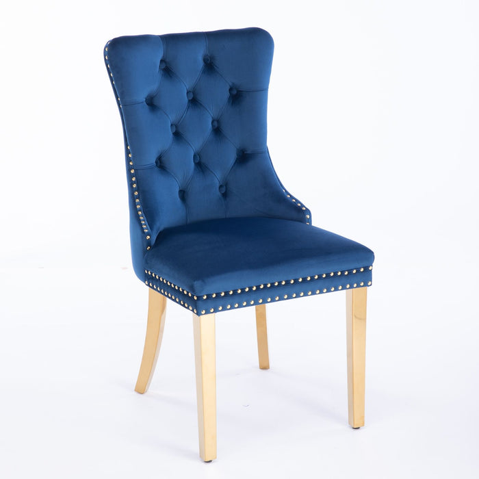 Nikki - Modern, High-End Tufted Dining Chair (Set of 2)