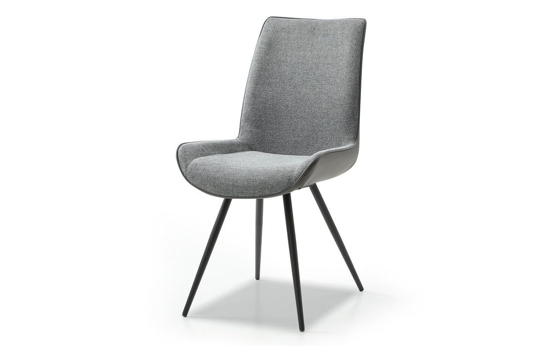 79 - Fabric Chair - Gray